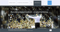 Desktop Screenshot of grugahalle.de
